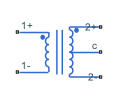 Center-Tapped Transformer block