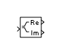 Complex to Real-Imag block