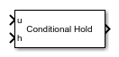 Conditional Hold block icon