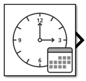DateTime Clock block icon