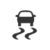 Stability Control icon: the silhouette of a car with wavy lines behind it