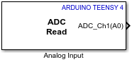 Arduino Analog Input Teensy 4 Icon