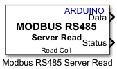 MODBUS RS485 Server Read