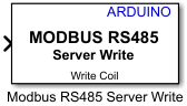 MODBUS RS485 Server Write