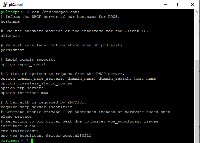 DHCP Server IP Address