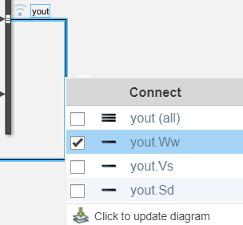 Bus signal selection dialog