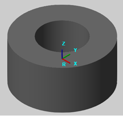Revolved solid visualization
