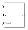 Model Reference Adaptive Controller block