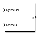 PWM Gate Signal Generator (Four-phase, Two-level) block icon