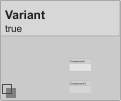Variant Component block