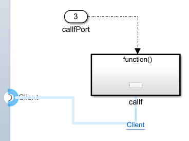 Function Caller block.