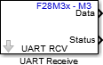 F28M35x/F28M36x UART Receive block