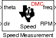 C2000 Speed Measurement block