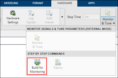 Build for monitoring