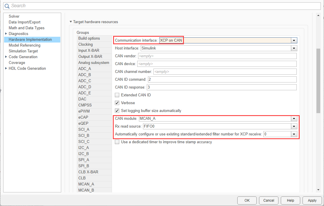 XCP using classic mode