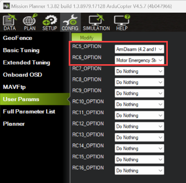 Verify RC Transmitter Input with RC Receive Block