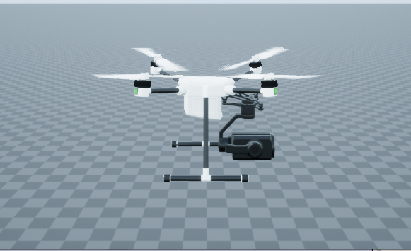 Quadrotor side view