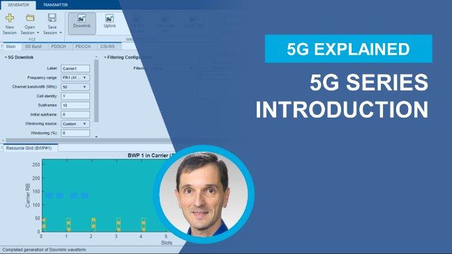 The video outlines the main goals of the "5G Explained" series and introduces the basic configuration of 5G New Radio.