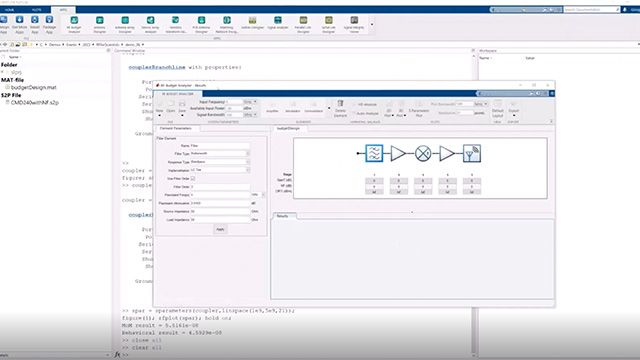 Get started with gain, power, noise, and nonlinear analysis of RF chains.